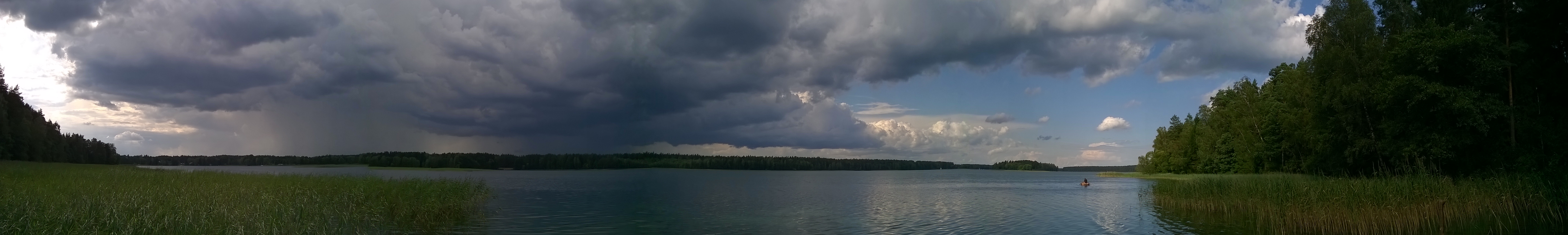 Jezioro Serwy - panorama, kliknij by powiększyć